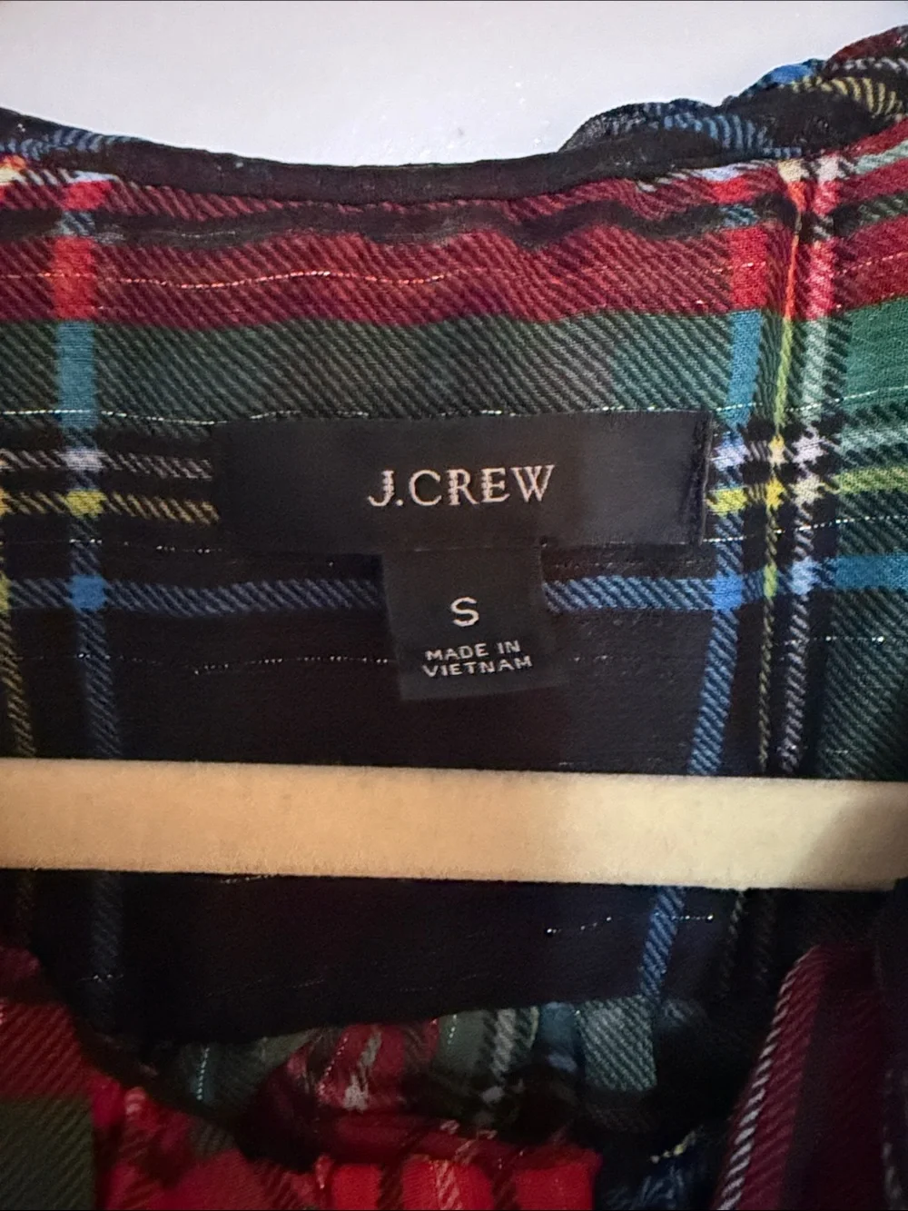 J. Crew Ruffle Collar Sleeveless Button-Down Top